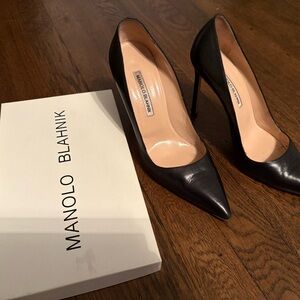 Manolo Blahnik Classic Black Heels